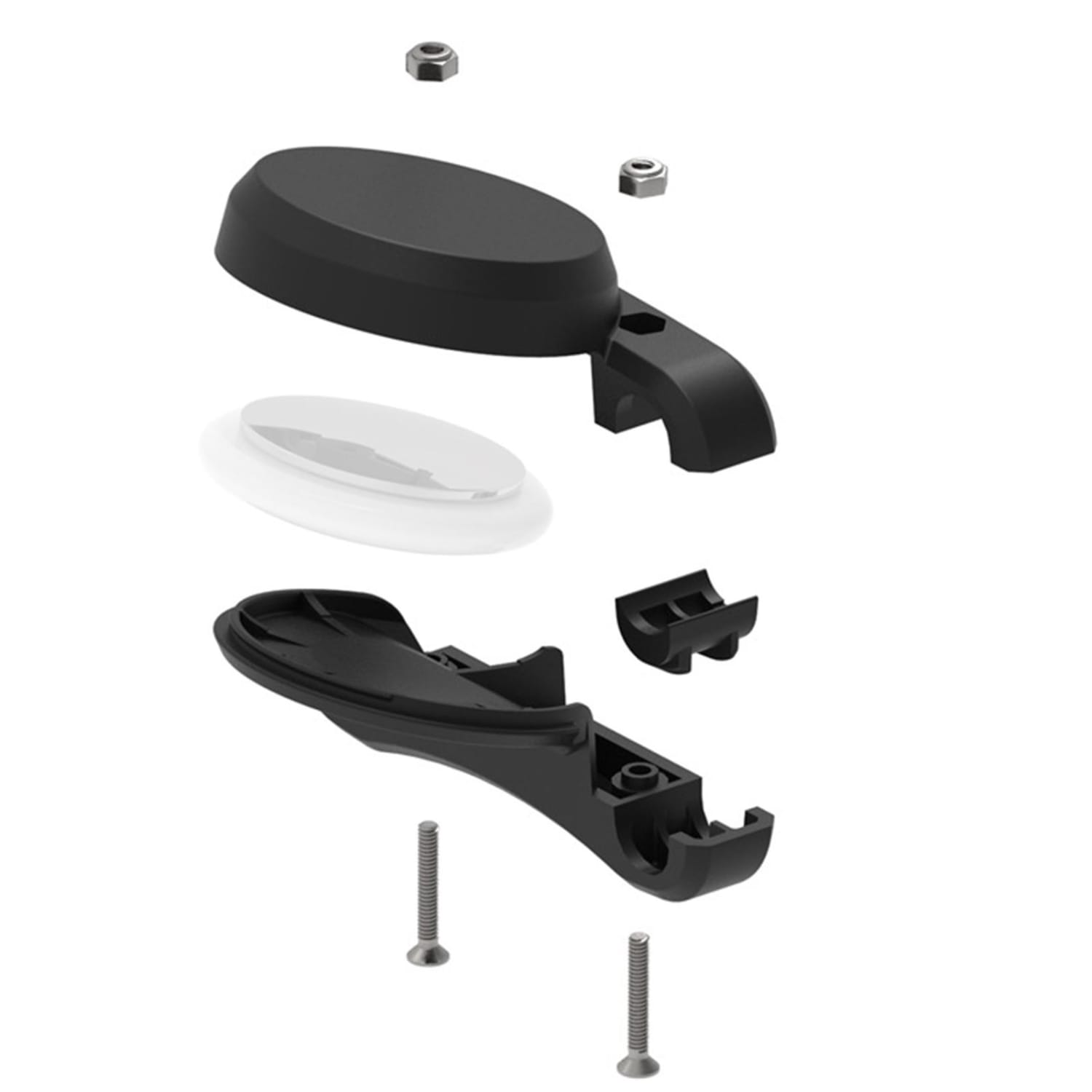 Verschiedene Designs von diebstahlsicheren Fahrradhalterungen für Apple AirTag –