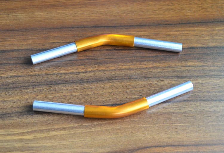 4 Stück abgewinkelte Aluminiumlegierungsverbinder für Φ9,5 mm Zeltstangen