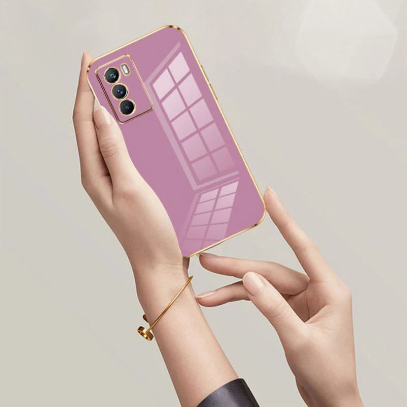 Luxury Square Plating Phone Case For Motorola G42 Case Moto E32SG62 E32 G42 E32S G53 Shockproof Back Cover