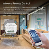 Tuya Blind Curtain Control Switch with Remote - WiFI Control via SmartLife Google Alexa Apps