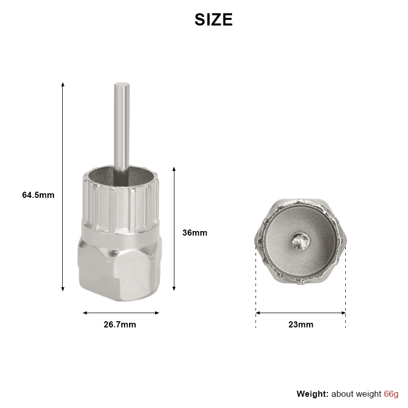 Tragbares Werkzeug zum Entfernen der Fahrradkassette | Rennrad-MTB-Kassette