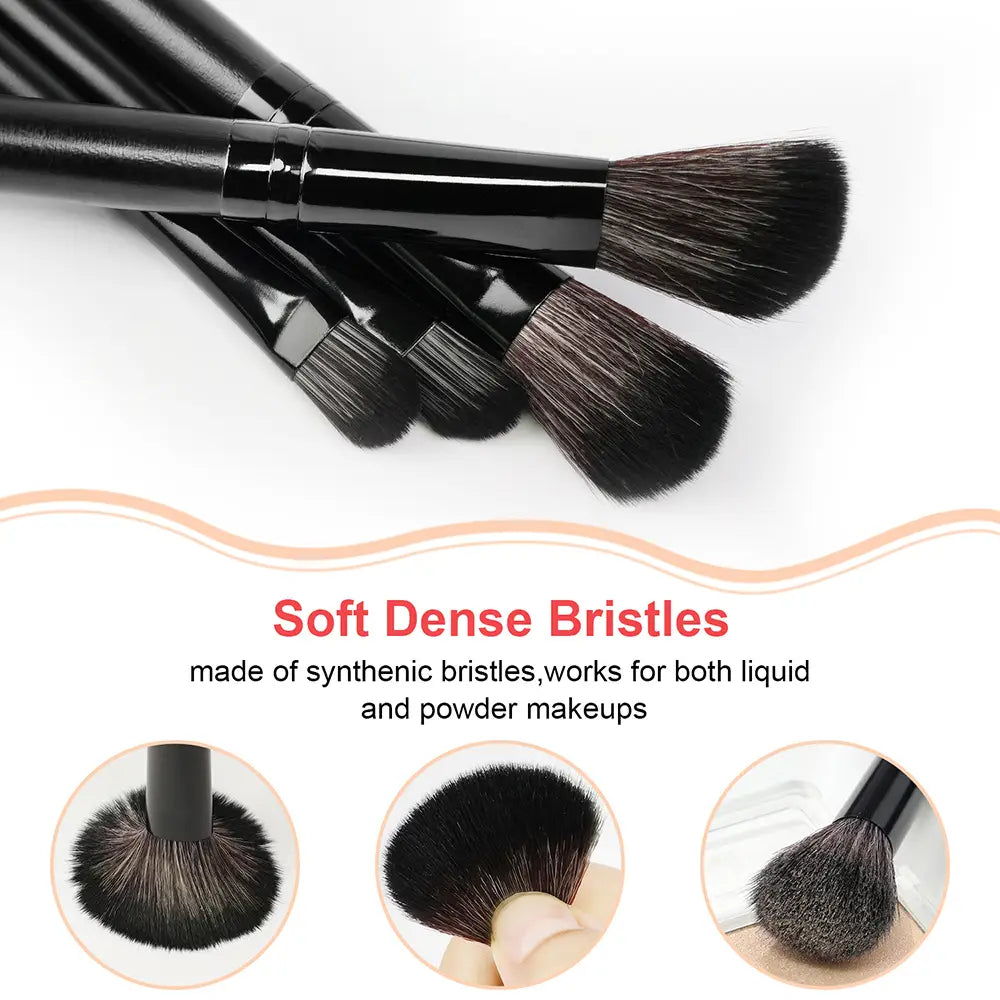 Kreieren Sie einen makellosen Look mit unserem 32-teiligen Make-up-Pinsel-Set