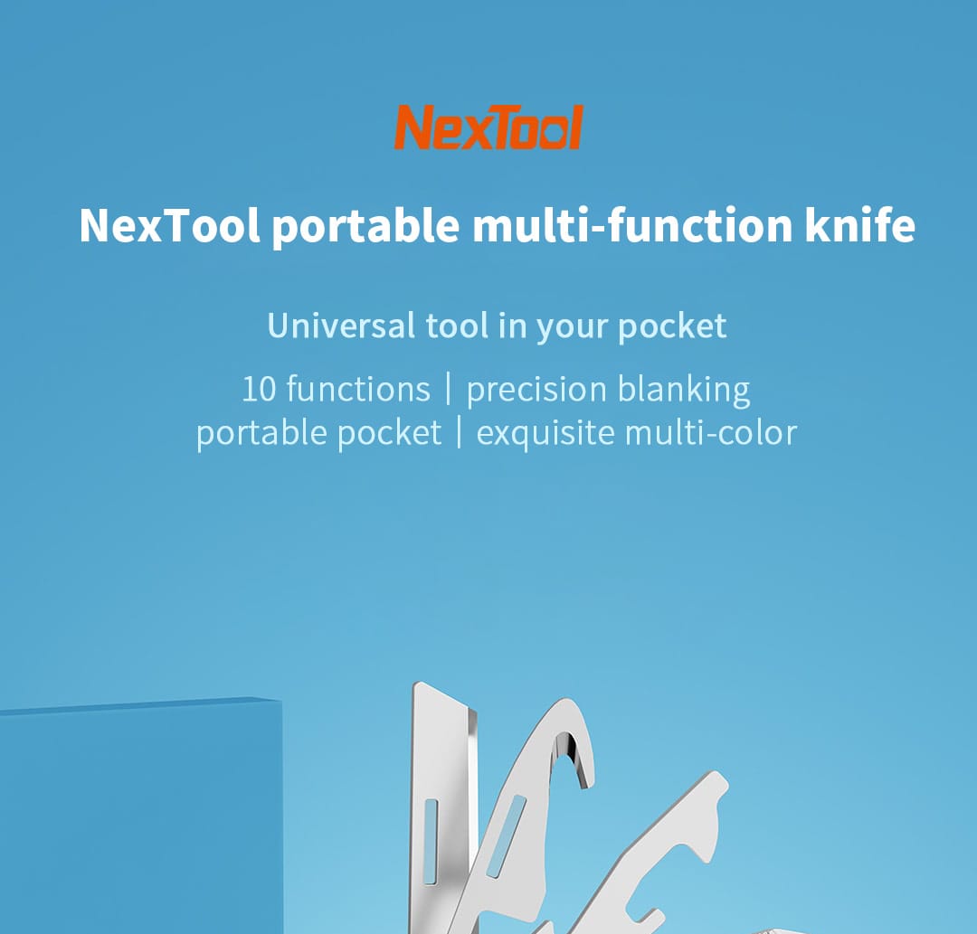 Nextool 10-in-1 multifunktionales Outdoor-Survival-Werkzeugset –