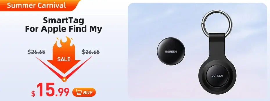 UGREEN HiTune Max5 Wireless Bluetooth Headphones - 90H LDAC ANC TWS