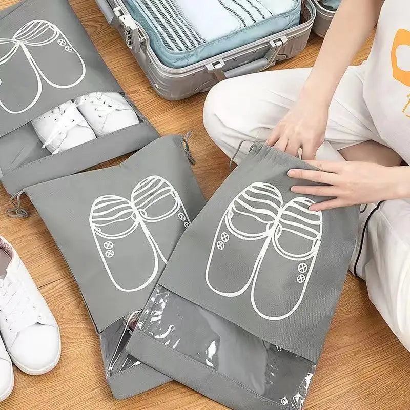 5-teiliges wasserdichtes Schuhaufbewahrungstaschen-Set – perfekt für den Schrank