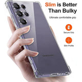 Shockproof Ultra Slim Silicone Phone Case For Samsung Galaxy S24 Ultra S23 S22 S21 FE Plus A14 A53 A34 A54 5G Shockproof Bumper Soft Back Cover
