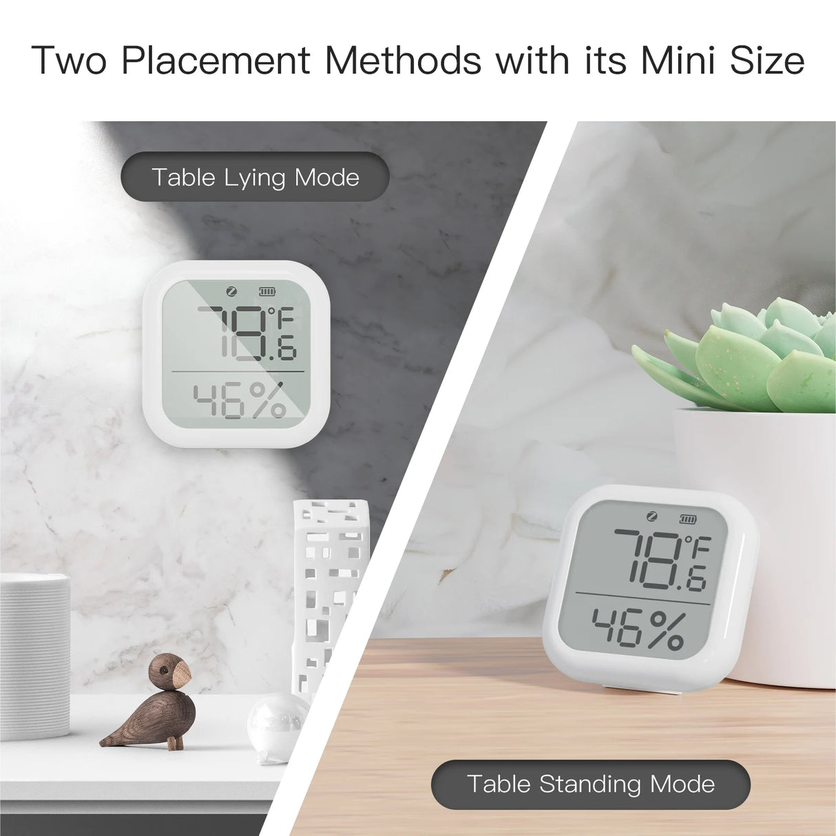 Tuya ZigBee Smart Temperature and Humidity Sensor - WiFi Hygrometer Control via SmartLife Google Alexa Apps