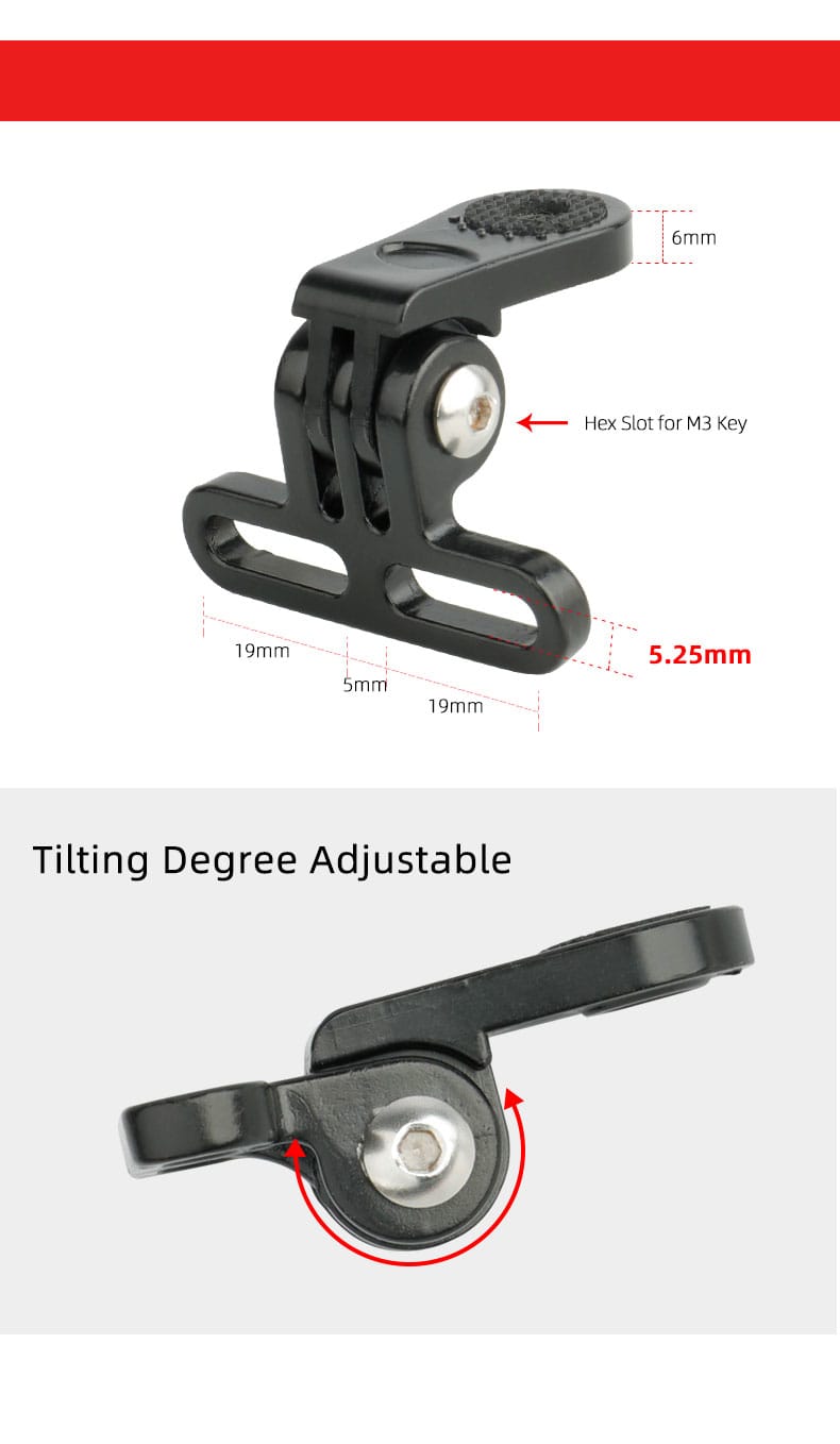 Montieren Sie Ihren Fahrradscheinwerfer ganz einfach mit unserem Adapter für