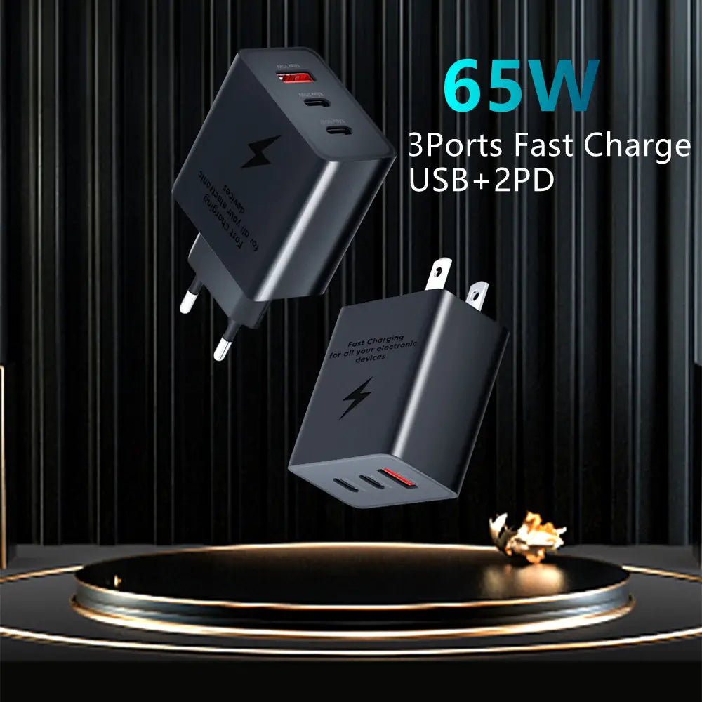 Chargeur rapide Ultimate Dual USB-C - Power Delivery PD Charge3