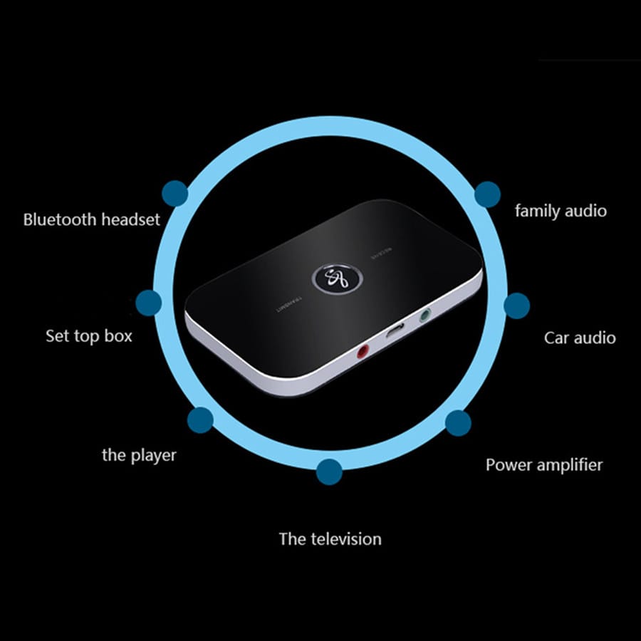 Verbesserter Bluetooth 5.0 Audio-Sender-Empfänger für Auto-PC