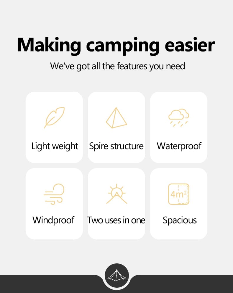 Naturehike Spire 1 Ultraleichtes Campingzelt für 1 Person -