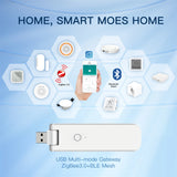 Tuya Zigbee Smart Multi-mode Gateway USB Connector Dongle - WiFi Control via SmartLife Google Alexa Apps