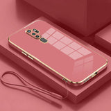 Gloss Gold Plating Edge Case For Oppo A9