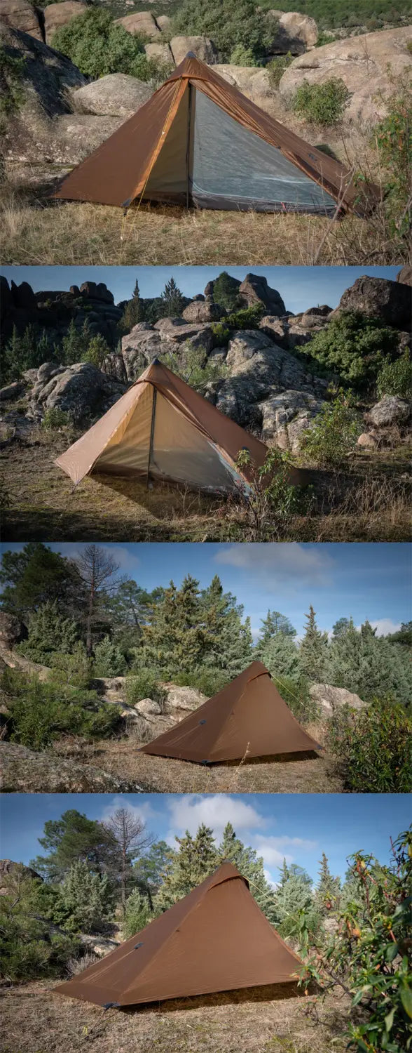 Renown 2021 NEUE VERSION Leichtes 1-Personen-Campingzelt –