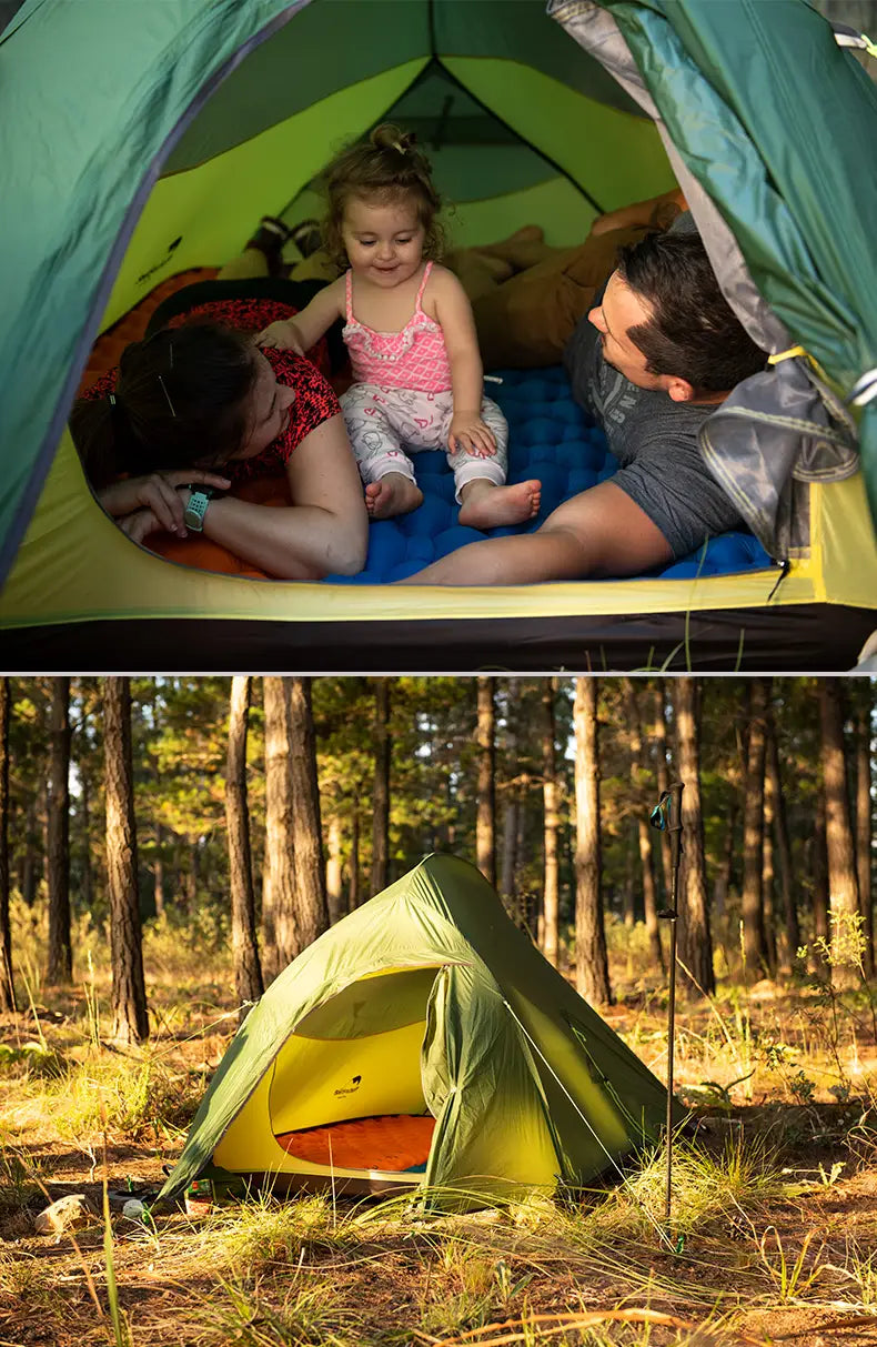 Leichte und tragbare aufblasbare Campingmatte von Naturehike