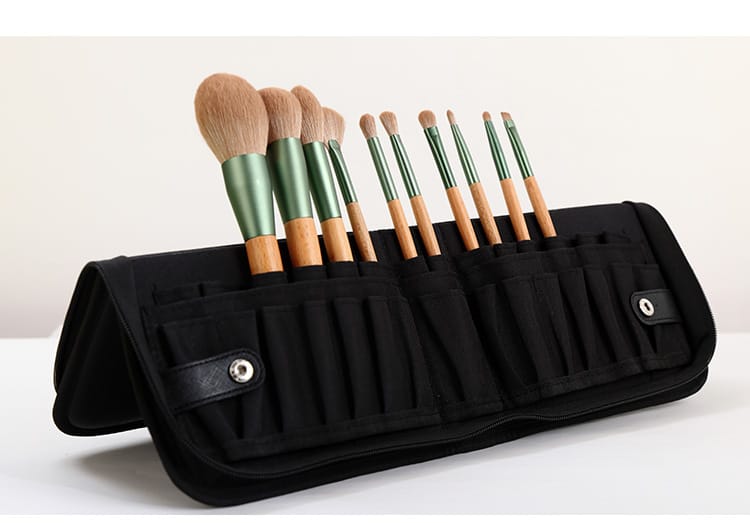 Verschiedene faltbare Make-up-Pinseltaschen-Organizer – tragbar