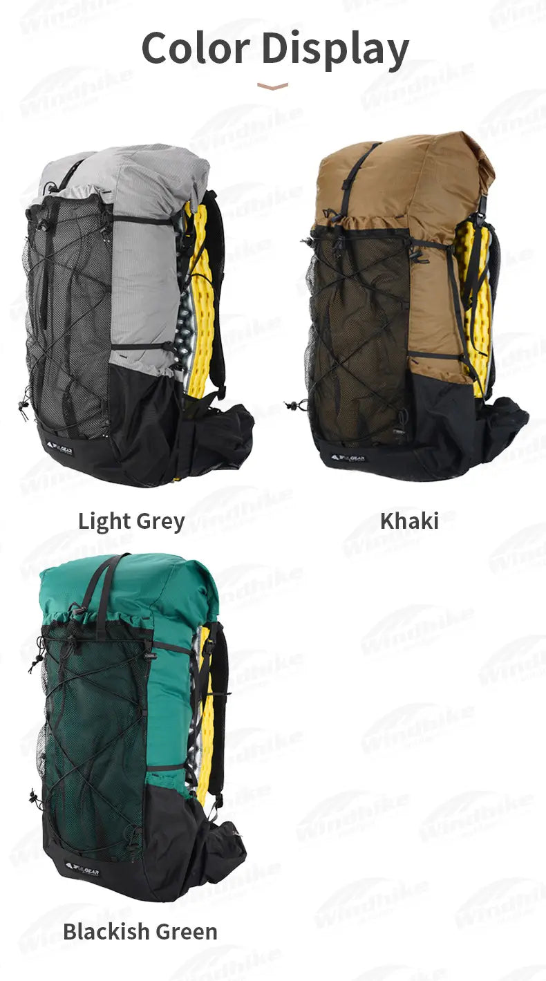 Beliebtes 3F UL GEAR QIDIAN2.0 Outdoor 40L+16L Ultralight