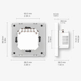 Tuya ZigBee Smart Push Button Scene Switch - WiFi Device Control via SmartLife Google Alexa Apps