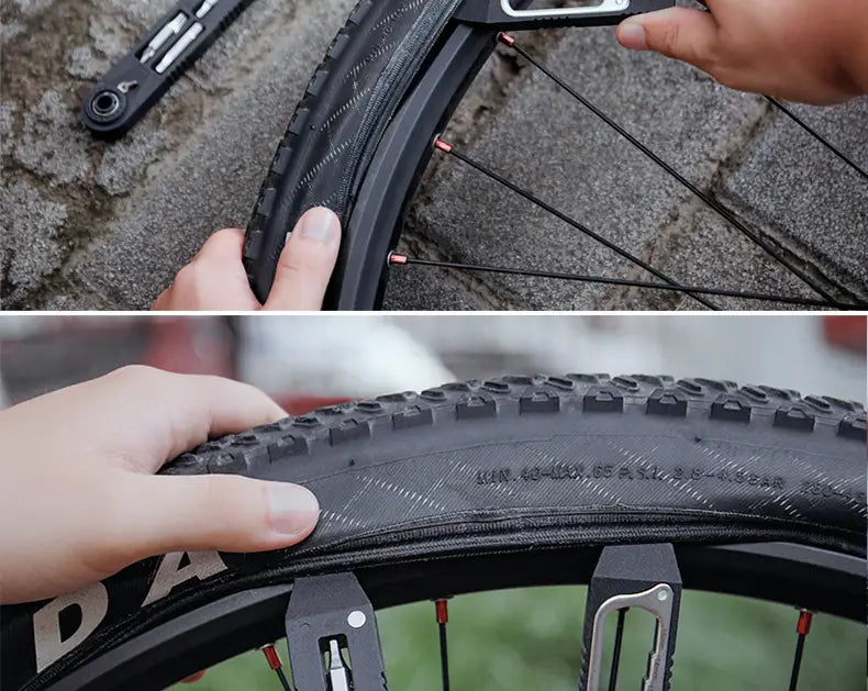 Kompaktes Multifunktions-Fahrradwerkzeugset – perfekt für den Bergsport