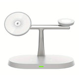 40W 3in1 MagSafe Qi Wireless Charging Stand for Apple and Samsung - Power Delivery Charger