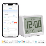 Meross WIFI Temperature Humidity Sensor Hygrometer Thermometer Smart Home Backlight Smart Life Support Alexa Google Assistant ﻿
