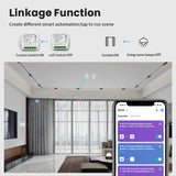 Tuya Zigbee Smart Mini Light & Curtain Control Switch - WiFi Device Control via SmartLife Google Alexa Apps