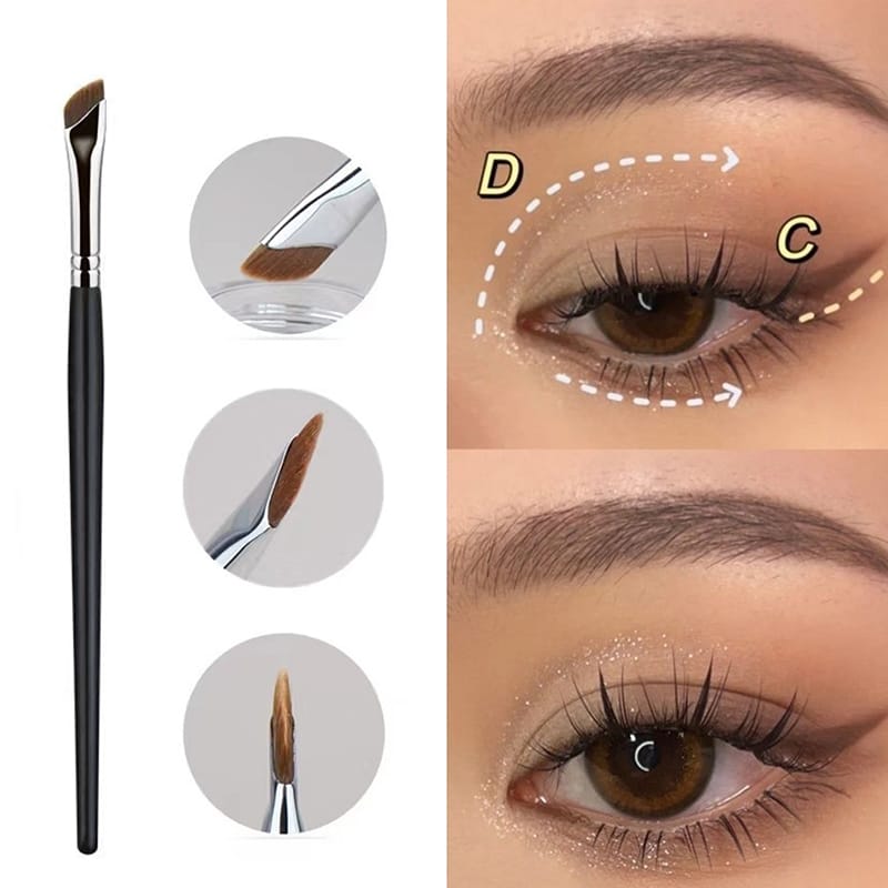 Ultradünner Sichel-Eyeliner-Pinsel: Erzielen Sie ein präzises Augen-Make-up