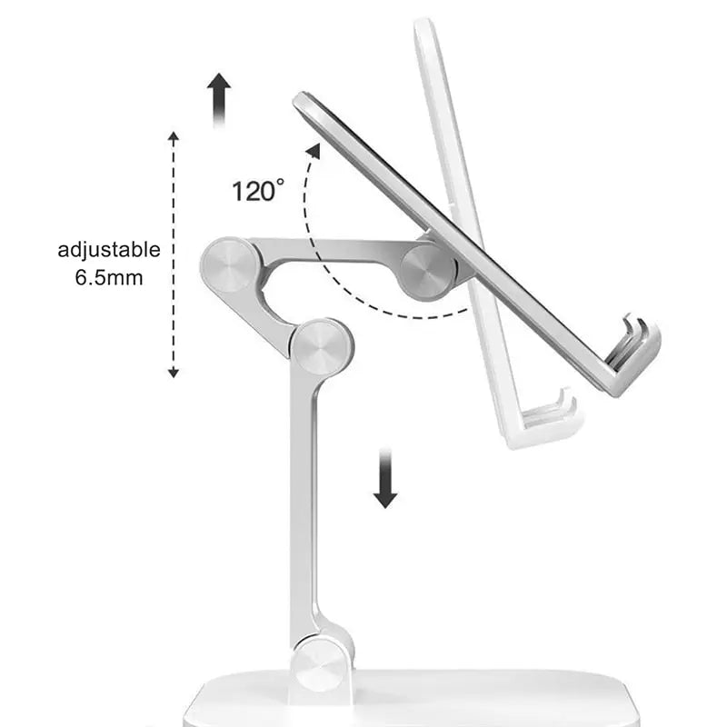 the adjustable desk lamp with a white base