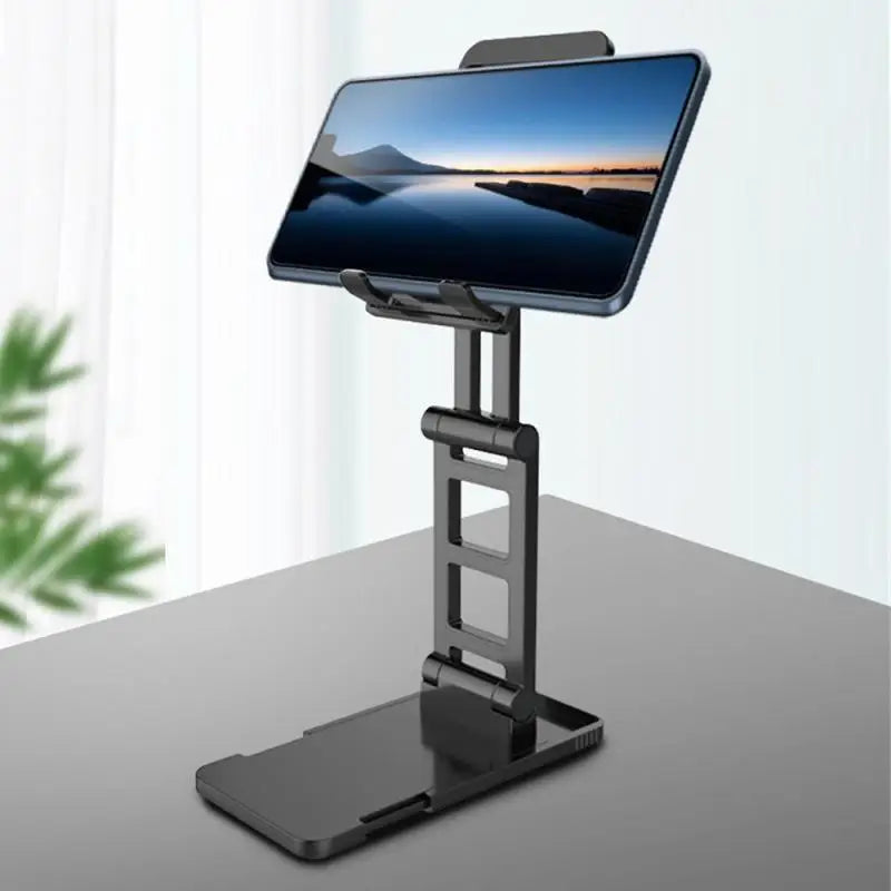 the adjustable desk stand for ipad and tablet