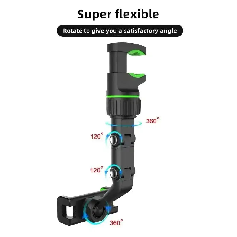 the adjustable phone holder with adjustable arm