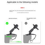 the adjustable phone holder with adjustable handle