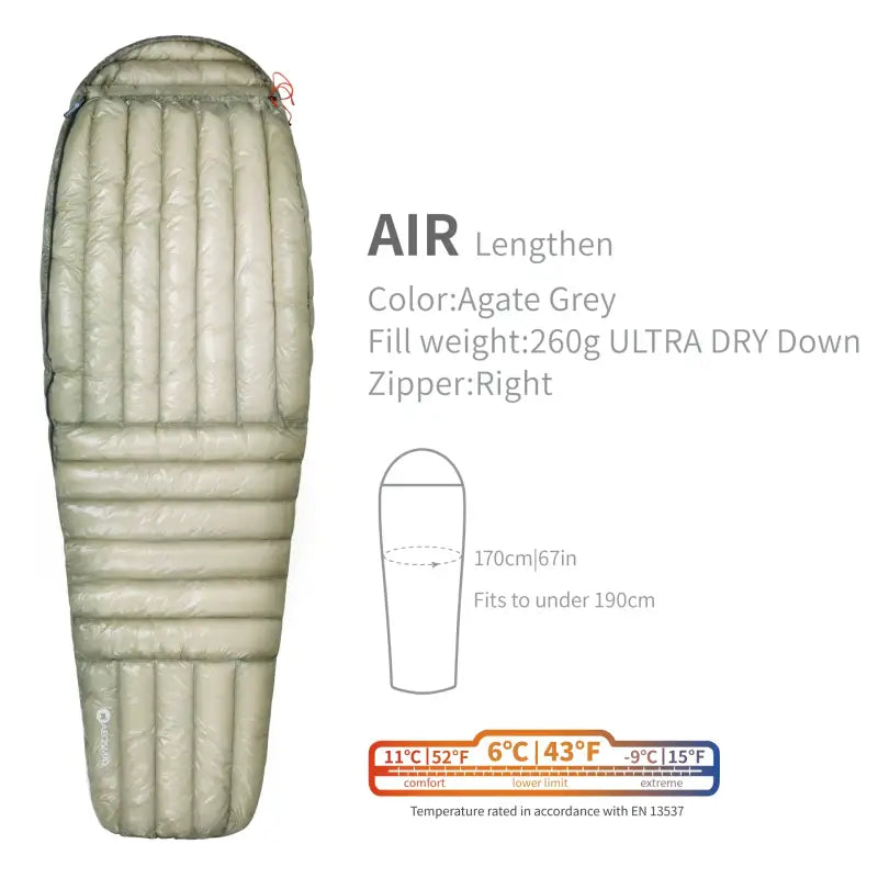 the airlighter ultralighter is a lightweight, lightweight, and lightweight sleeping bag