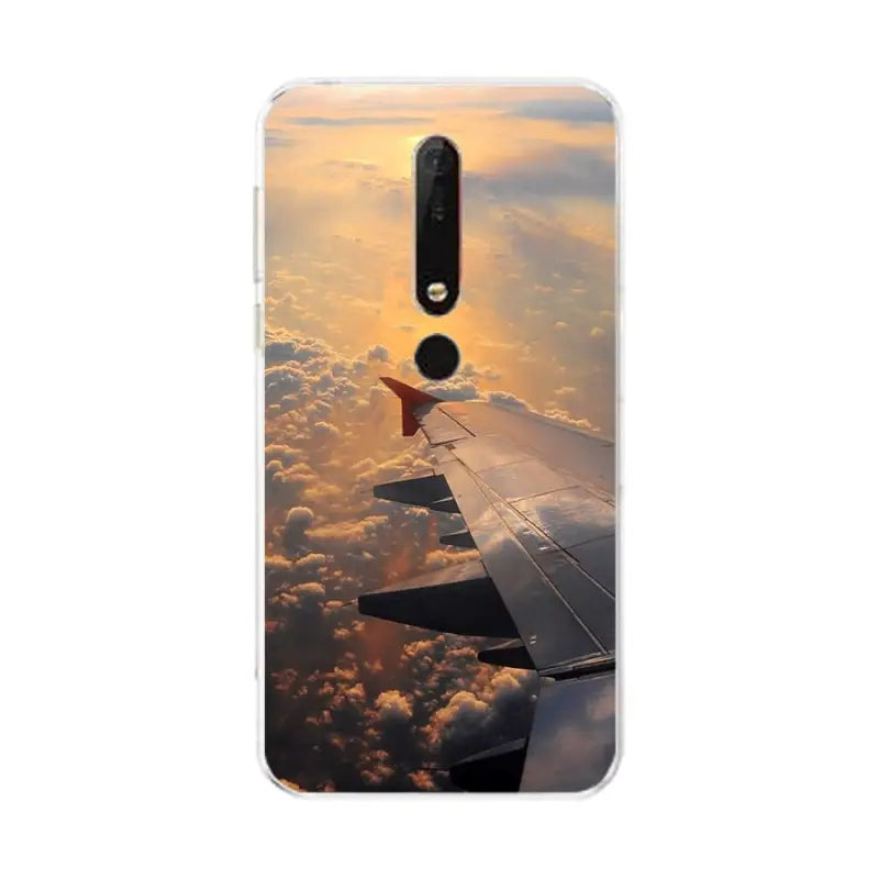 the airplane back cover for vivo x