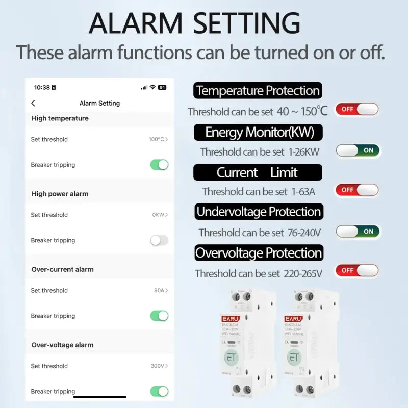 alarm alarm system with remote control