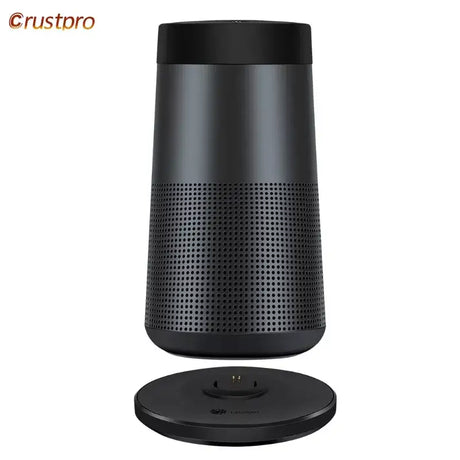 The amazon echo echo speaker is shown in black