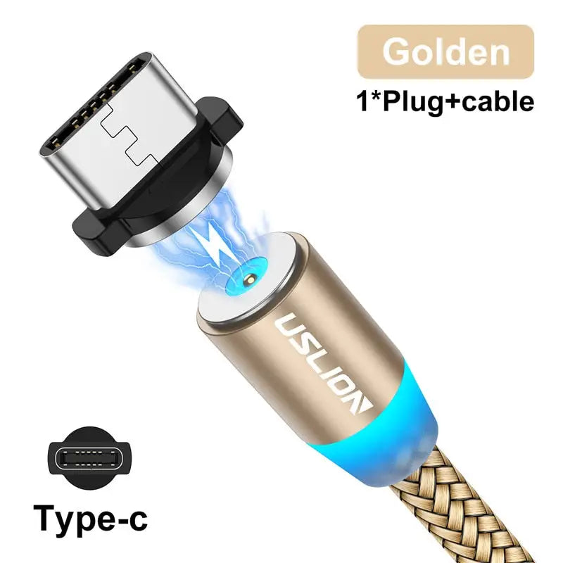 a usb cable with a usb cable plug attached to it