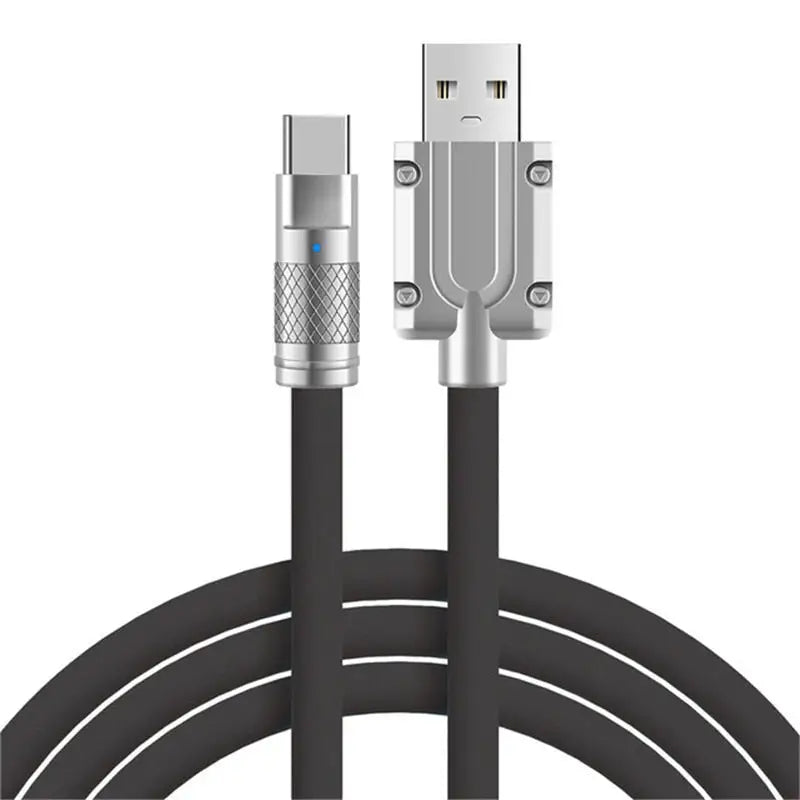 the usb cable is connected to a usb