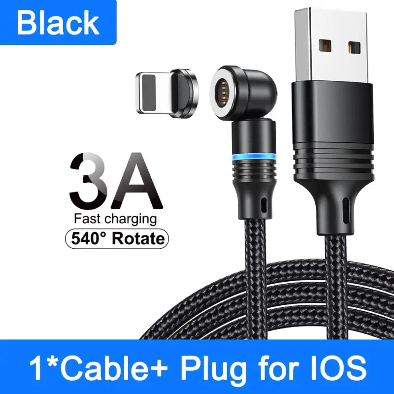 black usb cable for iphone, ipad, ipad, and other devices