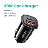 anker 3 in 1 car charger with usb