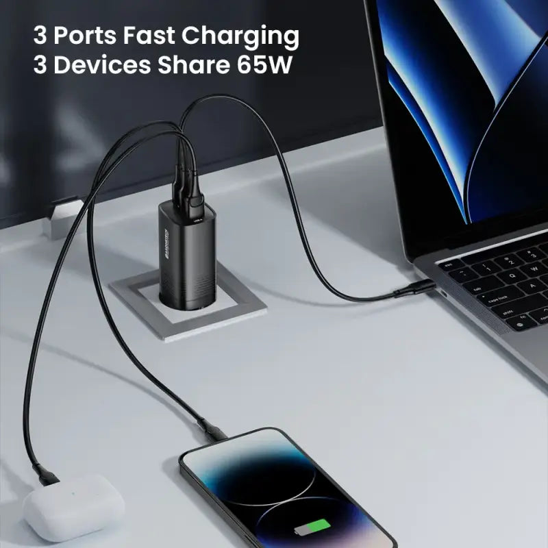anker 3 in 1 usb charging station