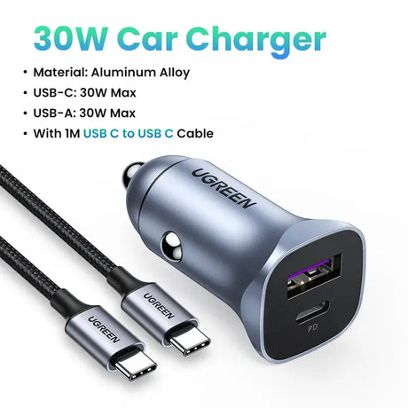 Anker 3 in 1 usb car charger with usb cable