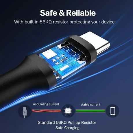 an image of a usb cable with a blue light