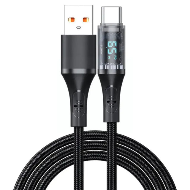 the usb cable is connected to a usb