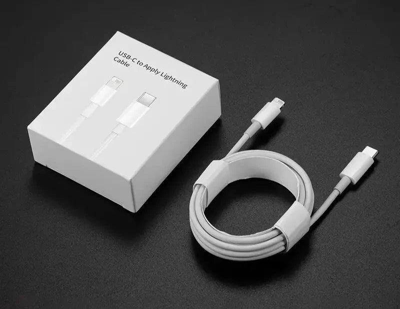 an image of a white cable and a white box