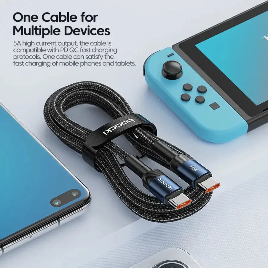 there are two cables connected to a phone and a charger