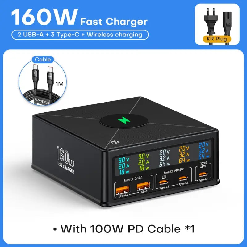 anker usb charger with 10w pd cable