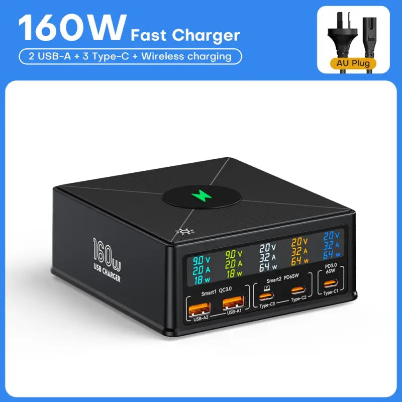 anker usb charger with usb and usb cable