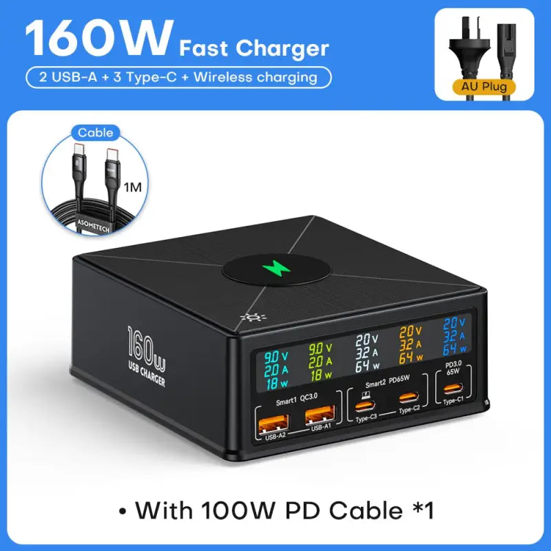 anker usb charger with 10w pd cable