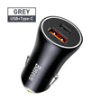 anker car charger with usb and usb cable