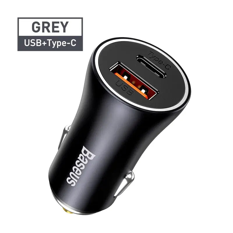 anker car charger with usb and usb cable